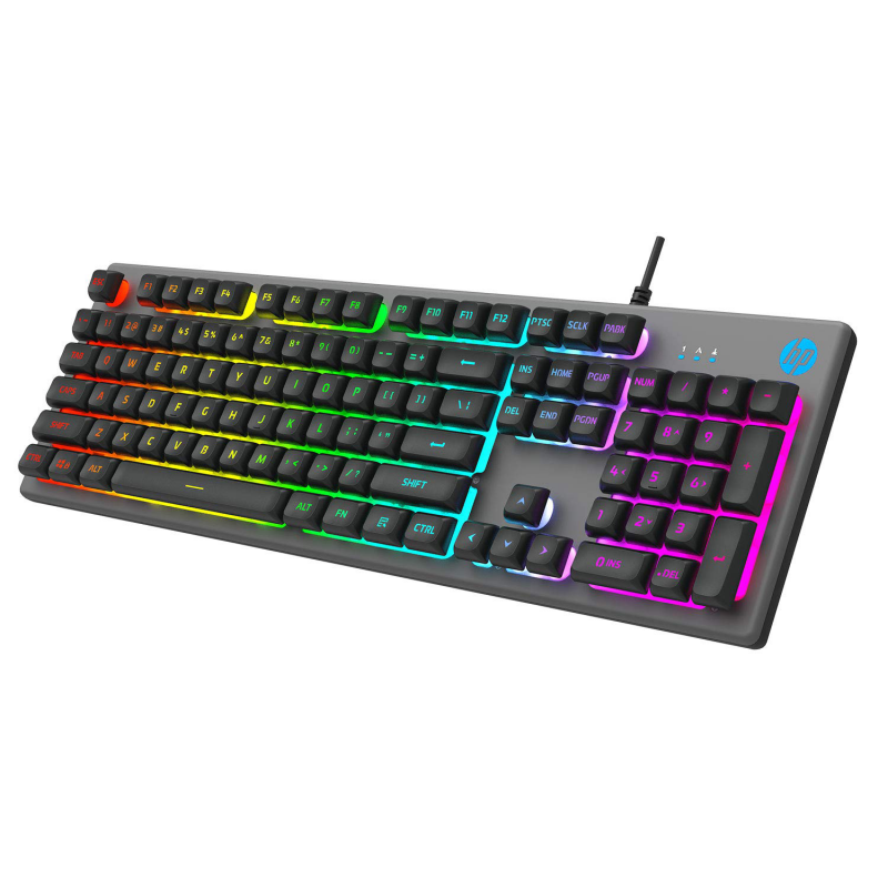 Tastatura Gaming HP K500F siva