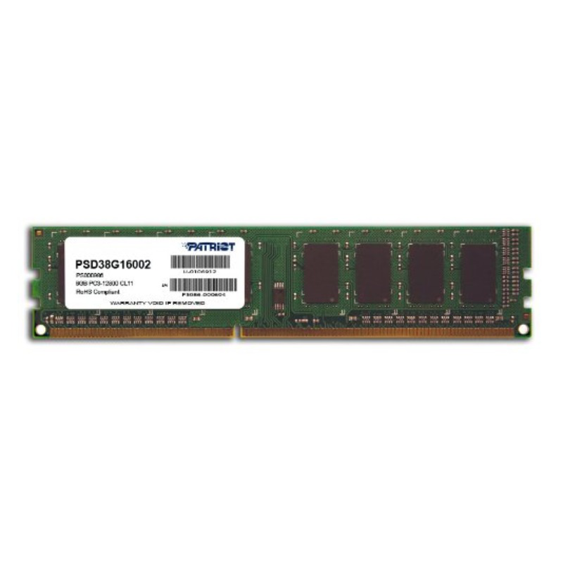 Memorija DDR3 8GB 1600MHz Patriot Signature PSD38G16002